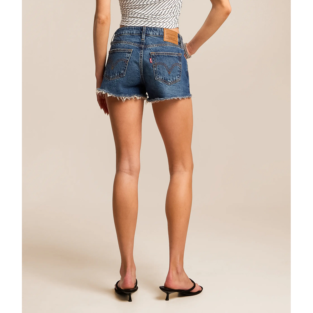 LEVI'S Low Shorts Γυναικείο Σορτσάκι Τζιν - 4
